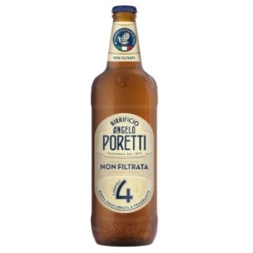 BIRRA PORETTI 4LUPPOLI NON FILTRATA CL66